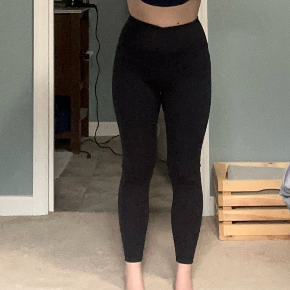 90 degree crossover ankle legging